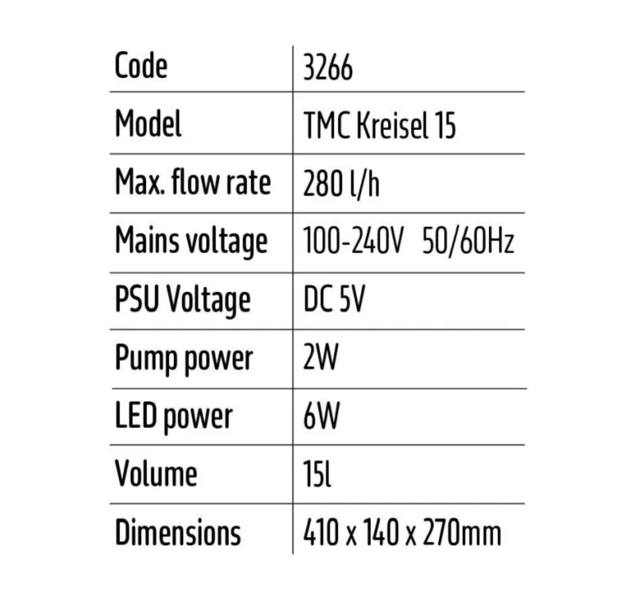 ? Kreisel 15 TMC – Acuario especializado para medusas