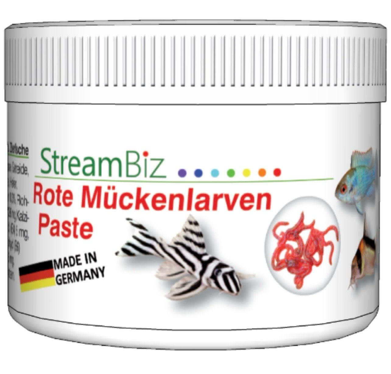 StreamBiz Pasta De Larvas De Mosquito Rojo 140gr