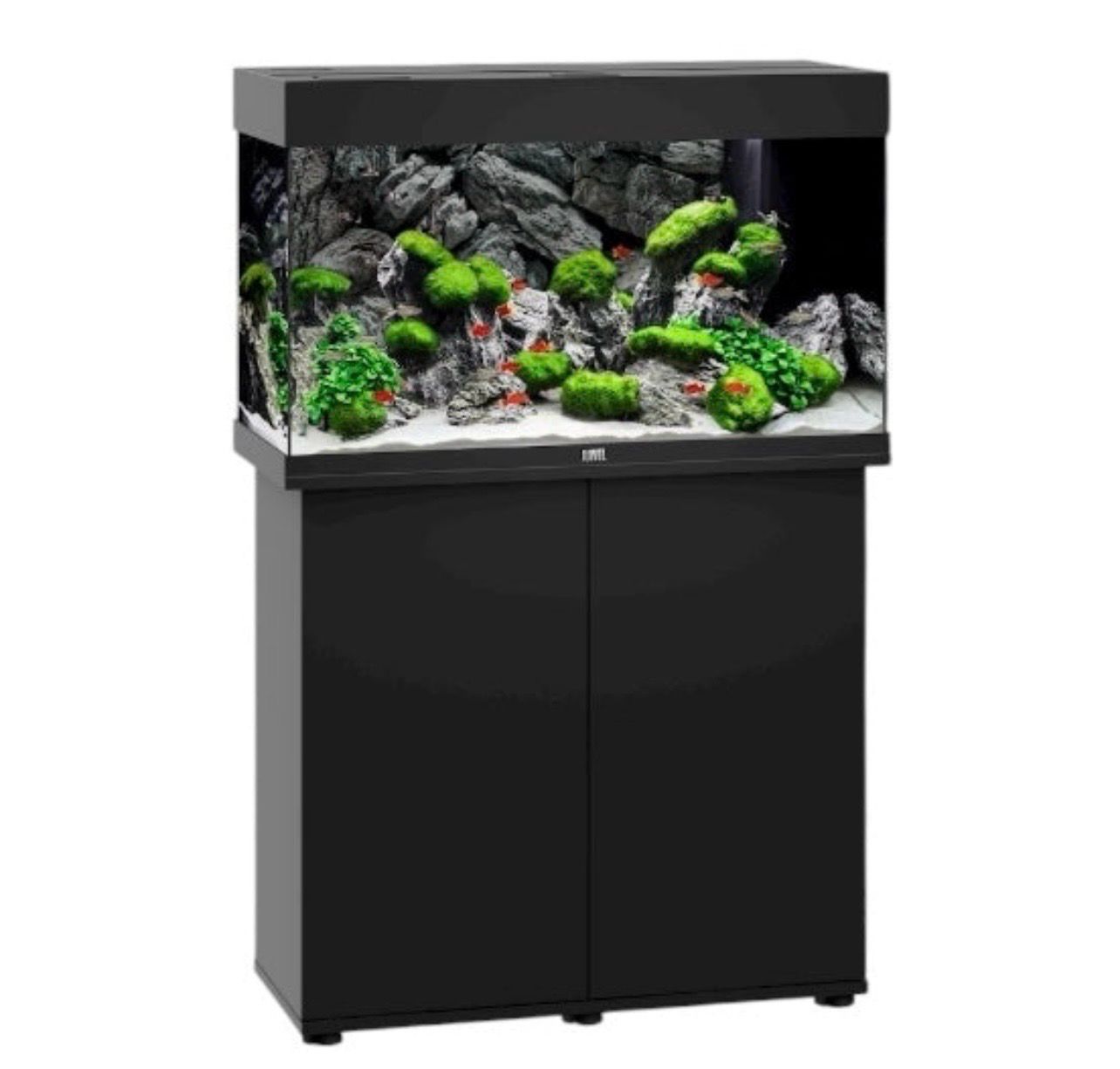? Acuario Juwel RIO 125 LED (Negro) — Kit completo con iluminación y filtración integrada