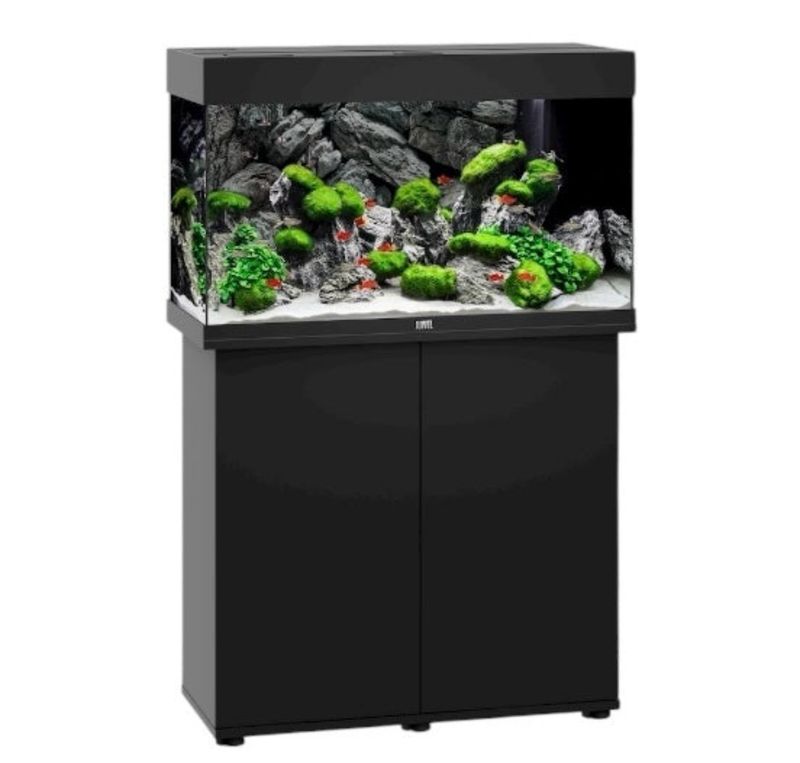 ? Acuario Juwel RIO 125 LED (Negro) — Kit completo con iluminación y filtración integrada ? Acuario Juwel RIO 125 LED (Negro) — Kit completo con iluminación y filtración integrada