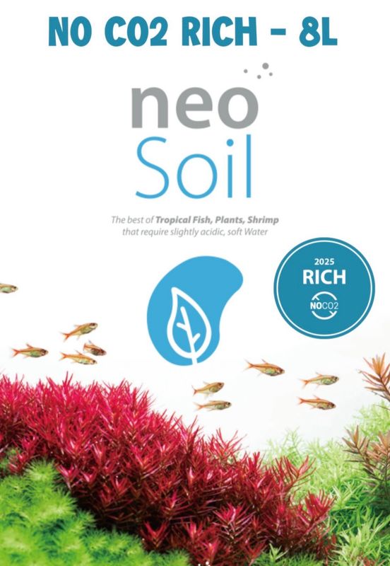 AQUARIO NEO SOIL NO CO2 RICH podwer - 8L + REGALO ABONO EN PASTILLAS