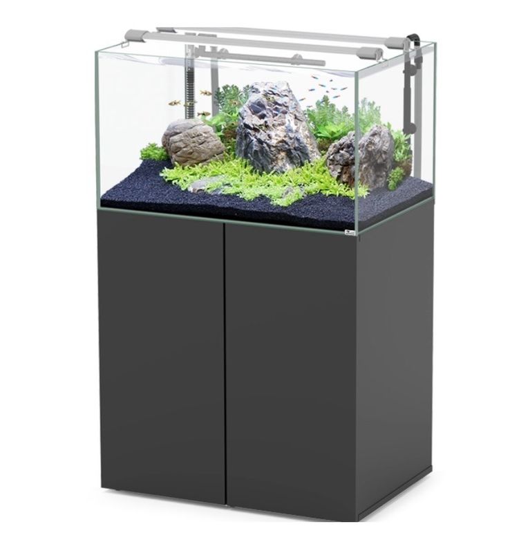 ? Acuario Aquscape Ultra 80 Negro — Aquatlantis