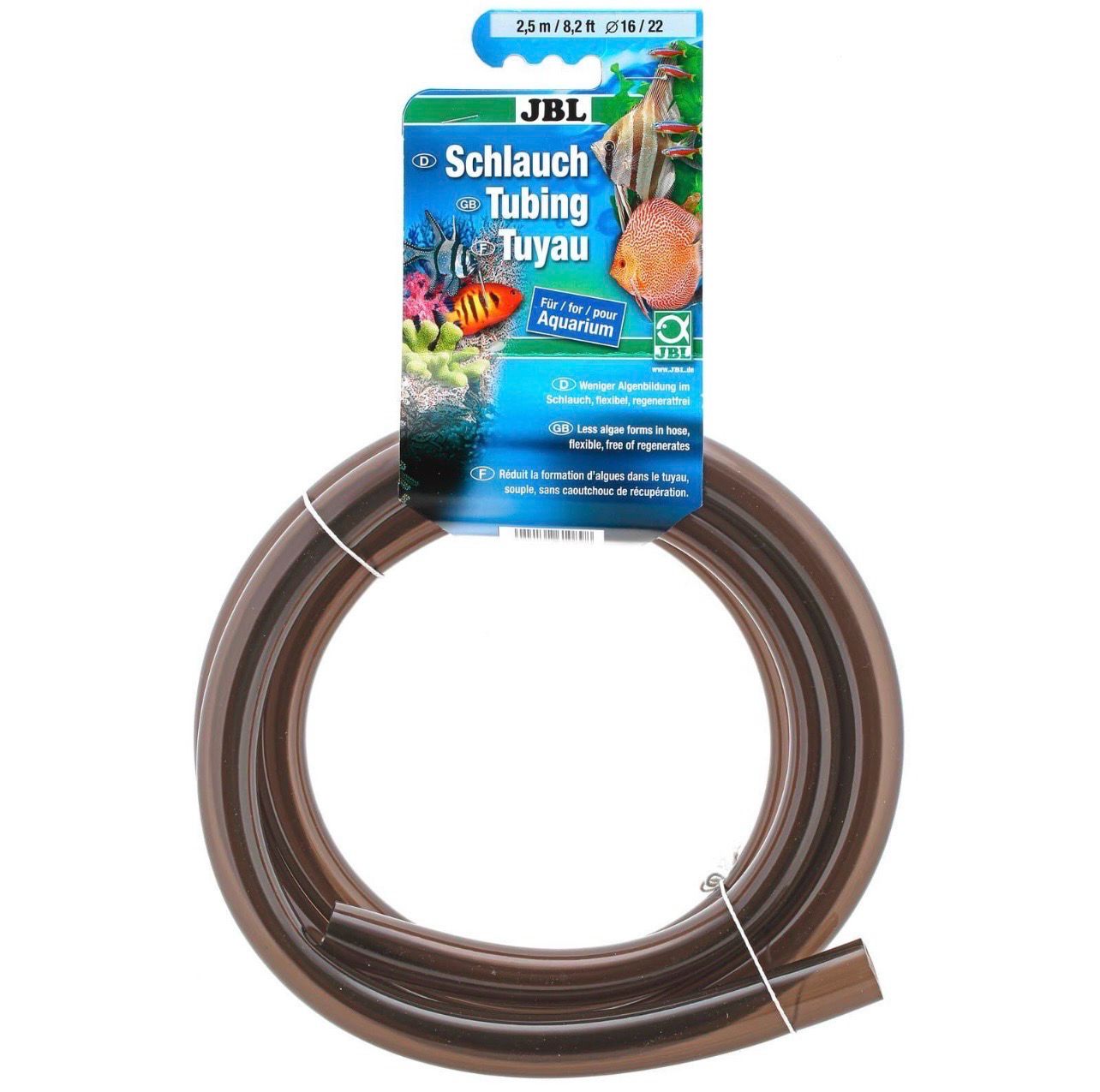 ?? JBL AquaTube 16/22 mm Gris 2,5 m | Tubo flexible para acuarios