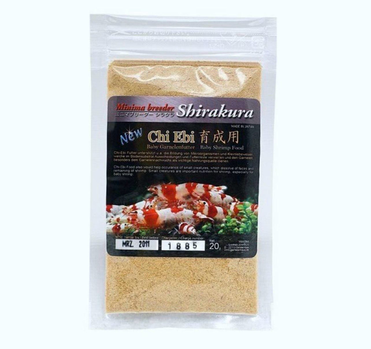 ?? Shirakura Chi Ebi 20 g | Alimento para Crías de Gambas
