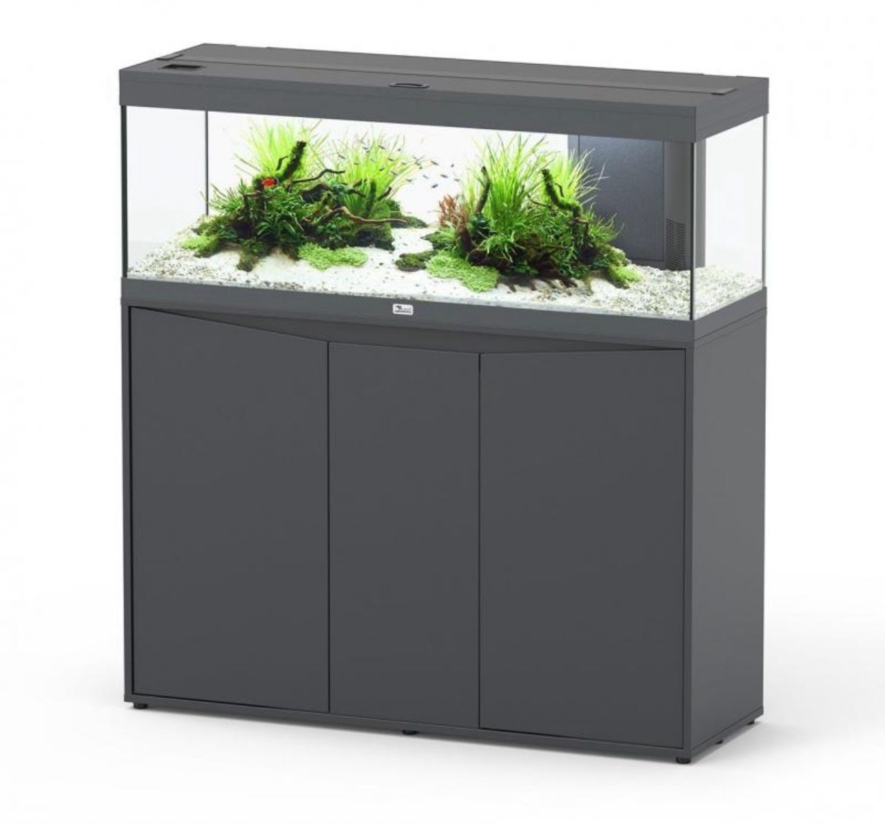?? Acuario Prestige Ultra 100 Gris | Kit Completo Aquatlantis