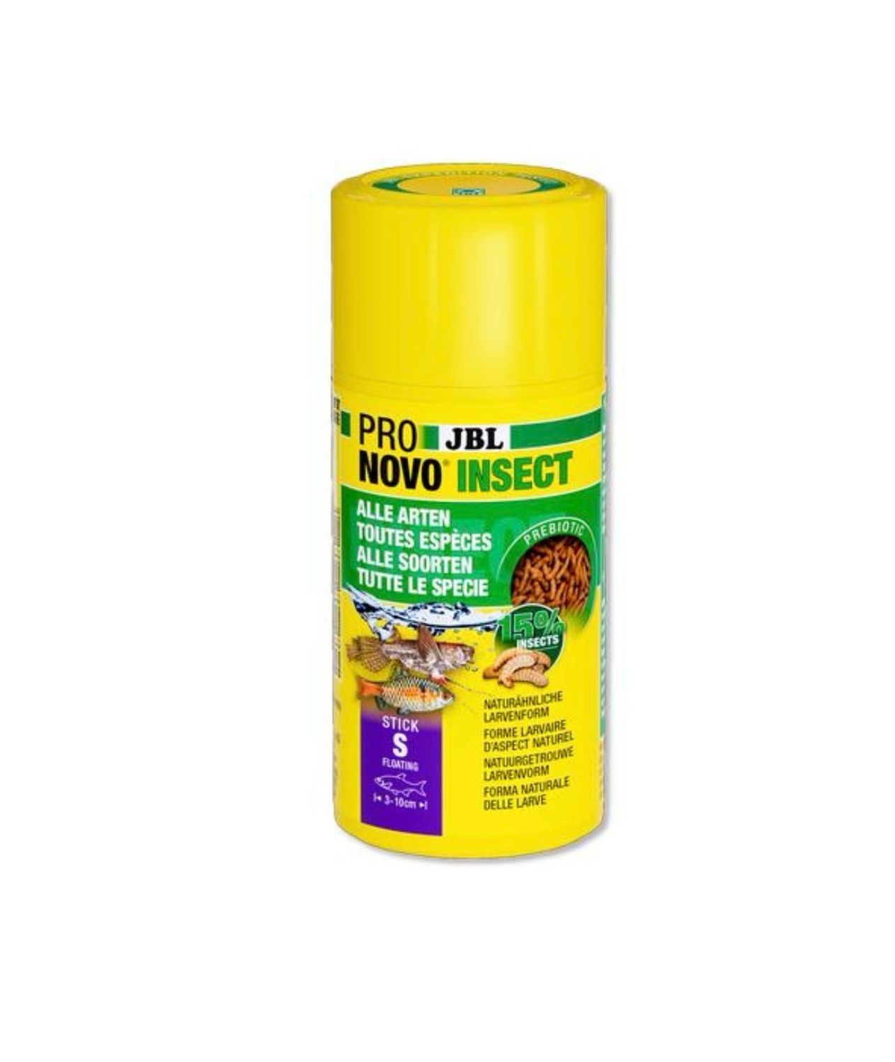 ?? JBL ProNovo Insect Stick S 250 ml | Alimento Natural a Base de Insectos