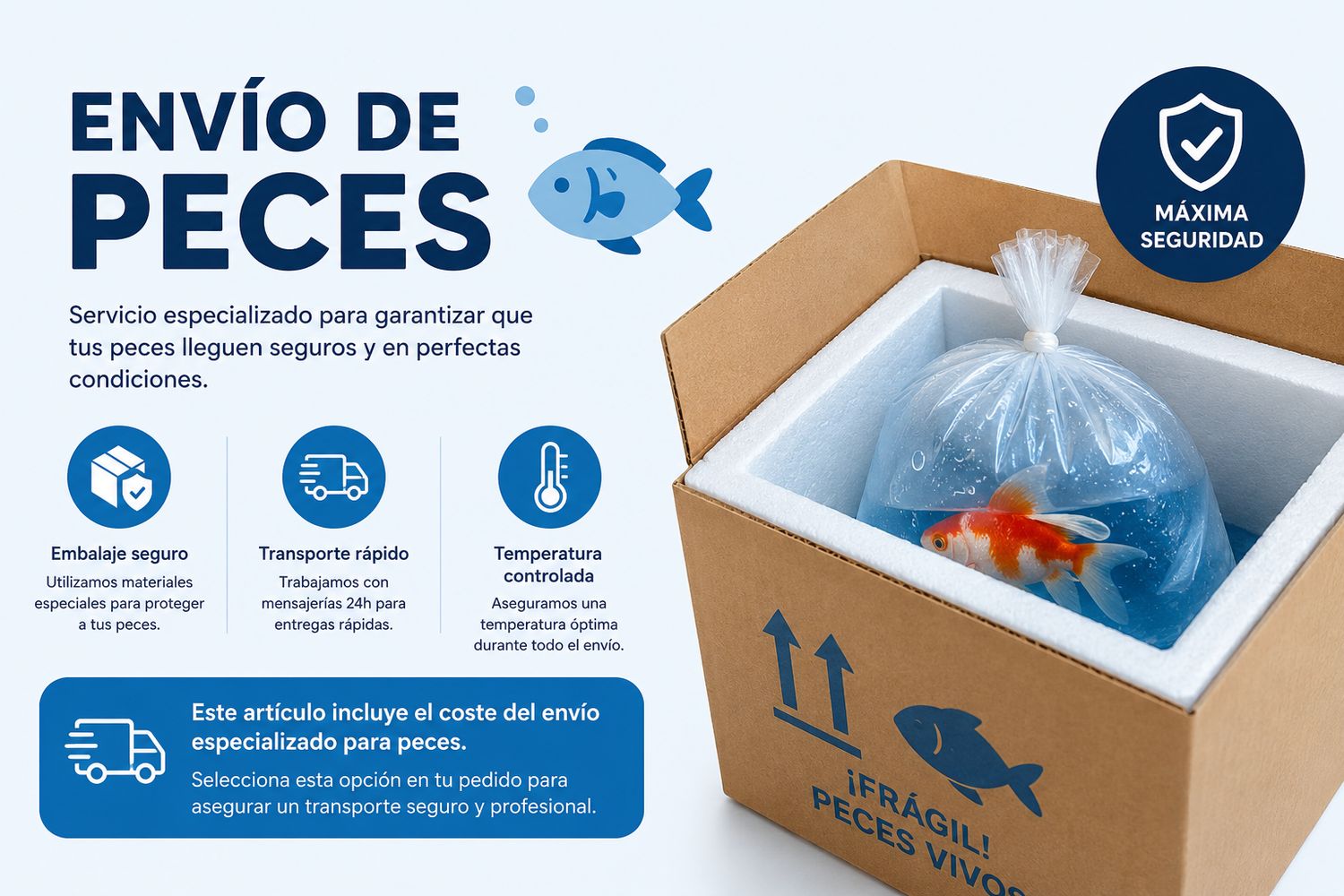 Envío animales
