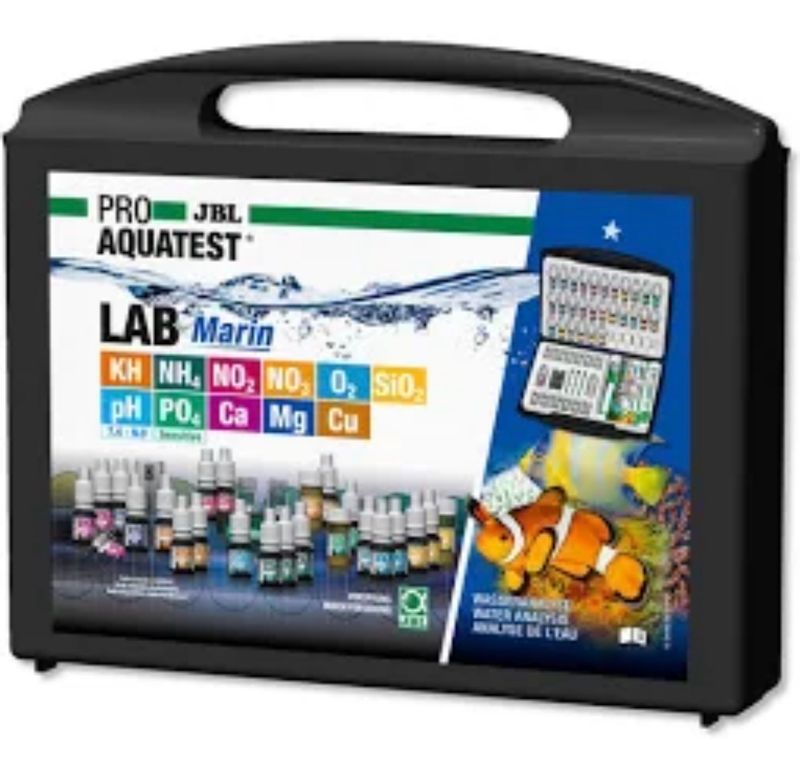 ?? JBL ProAquaTest Lab Marin | Maletín Profesional de Análisis para Acuarios Marinos