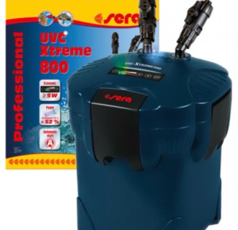 ? SERA UVC-Xtreme 800 | Filtro Exterior Electrónico con UV-C para acuarios de hasta 800 litros ?
