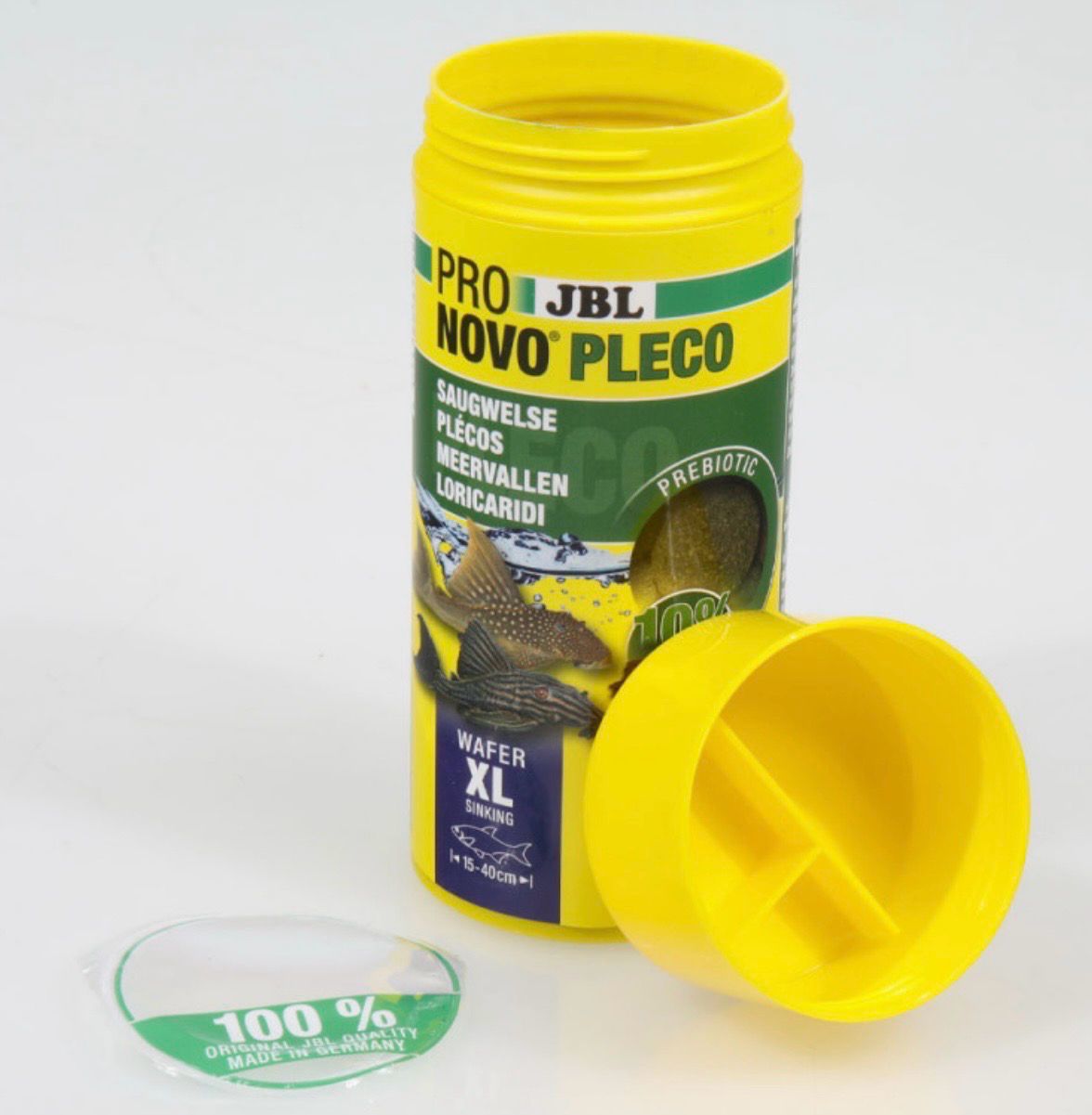 ? JBL ProNovo Pleco Wafer XL 250 ml | Pastillas XL para Plecos Grandes ?? ? JBL ProNovo Pleco Wafer XL 250 ml | Pastillas XL para Plecos Grandes ??