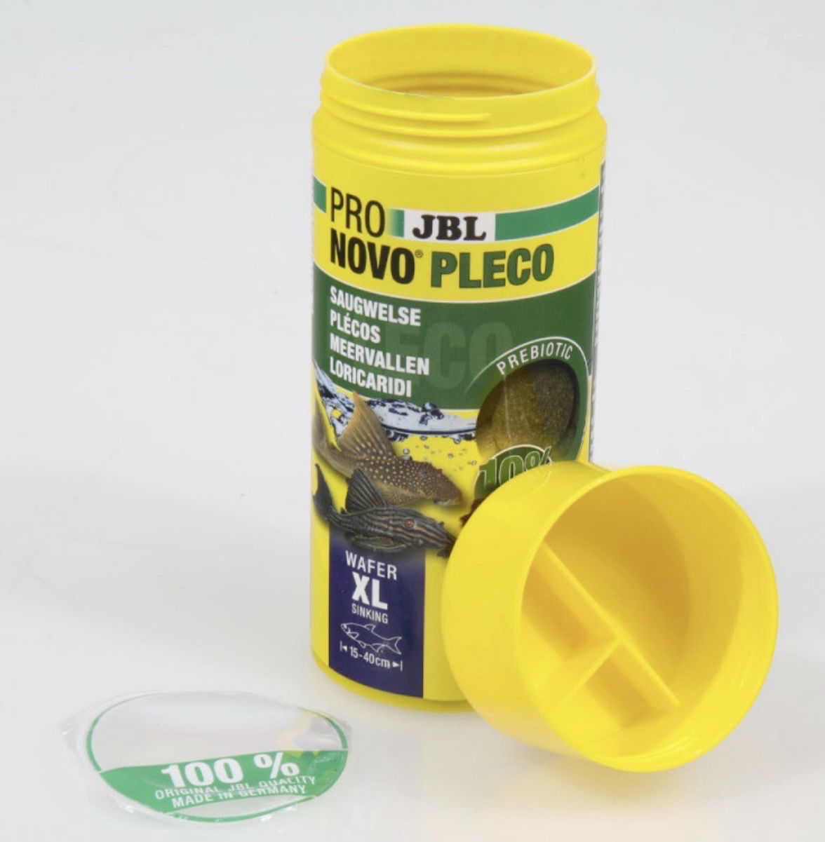 ? JBL ProNovo Pleco Wafer XL 1000 ml | Pastillas XL para Plecos y Loricáridos Grandes ?? ? JBL ProNovo Pleco Wafer XL 1000 ml | Pastillas XL para Plecos y Loricáridos Grandes ??