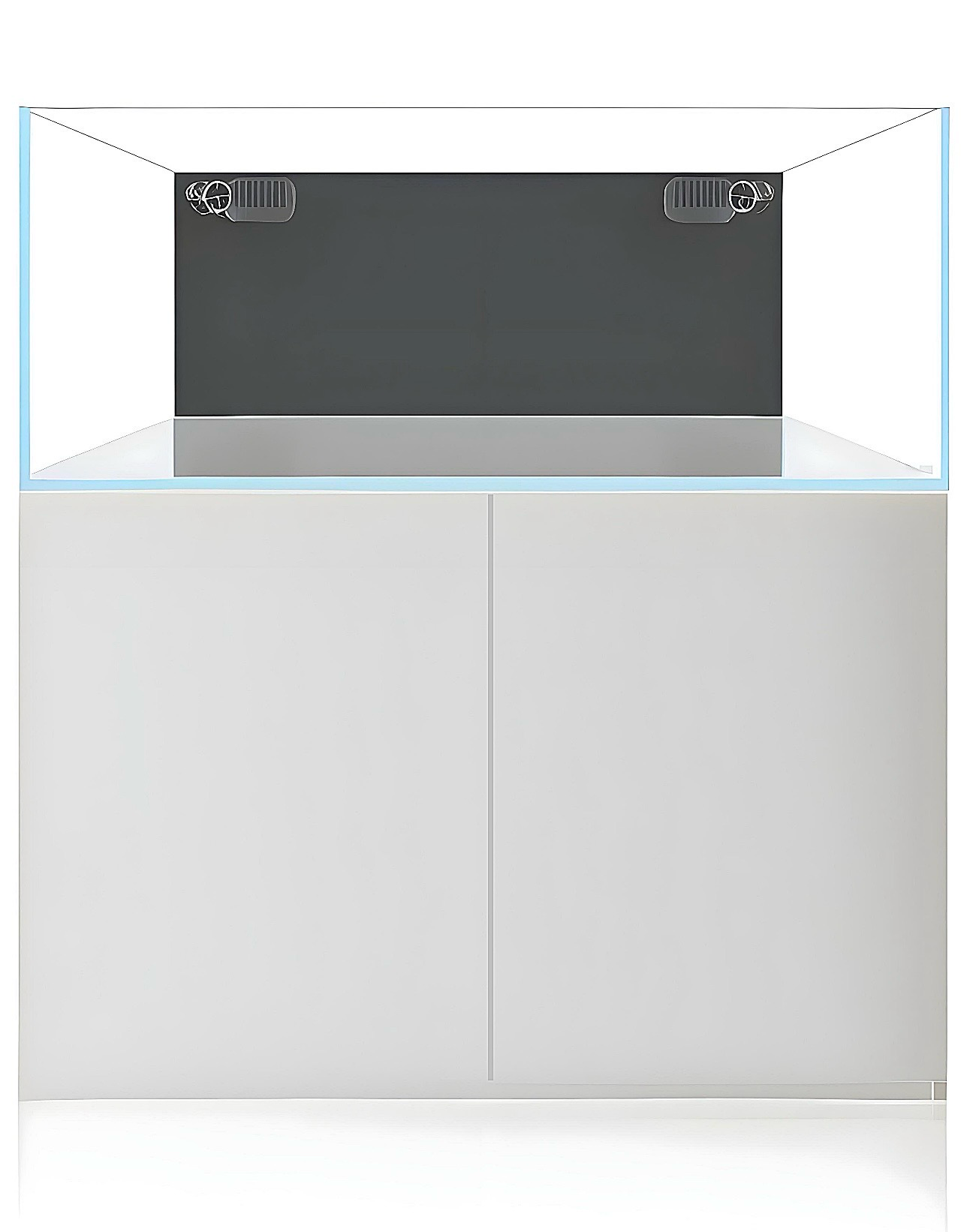 ? Blau Gran Cubic SUPER REEF 122 Blanco | Acuario Marino 366 L con Mueble y Sump ??