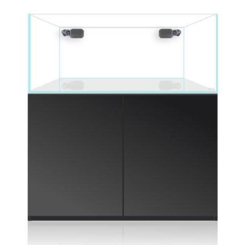 ? Blau Gran Cubic SUPER REEF 122 Negro | Acuario Marino 366 L con Mueble y Sump ??