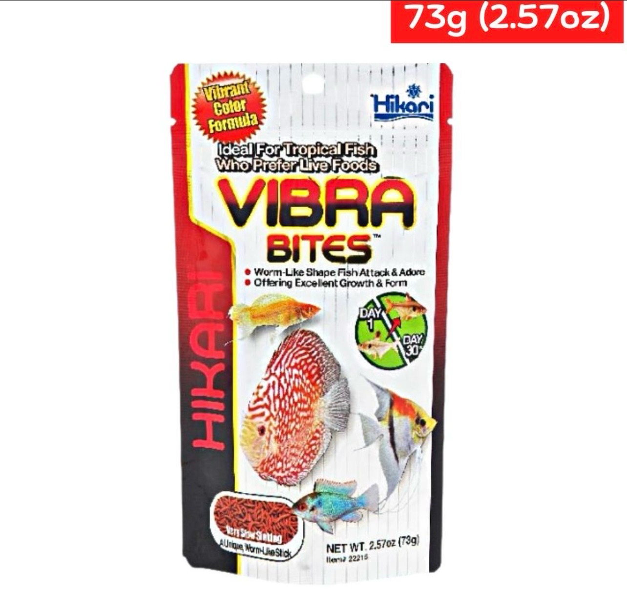 ? Hikari Tropical Vibra Bites 73 g | Alimento Premium para Peces Tropicales