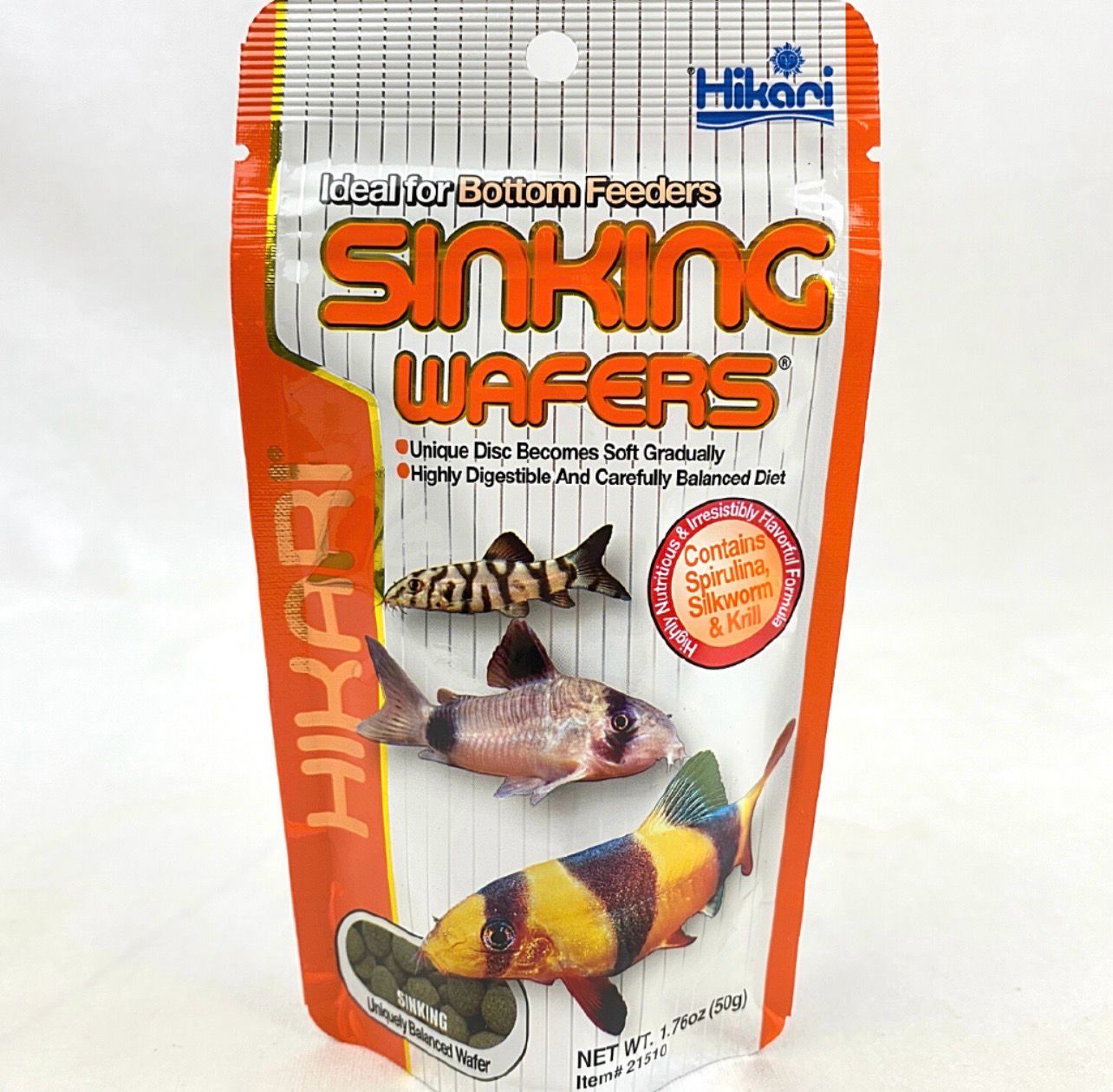 ? Hikari Sinking Wafers 50 g | Alimento para Corydoras y Peces de Fondo