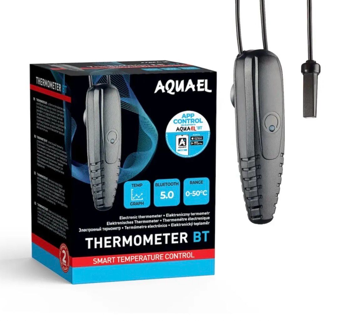 ?️ Aquael Thermometer BT – Termómetro Inteligente Bluetooth para Acuario ?️ Aquael Thermometer BT – Termómetro Inteligente Bluetooth para Acuario