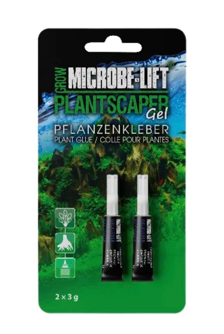 ? Microbe-Lift Plantscaper Gel – Super Glue 2 × 3 g | Pegamento para Aquascaping