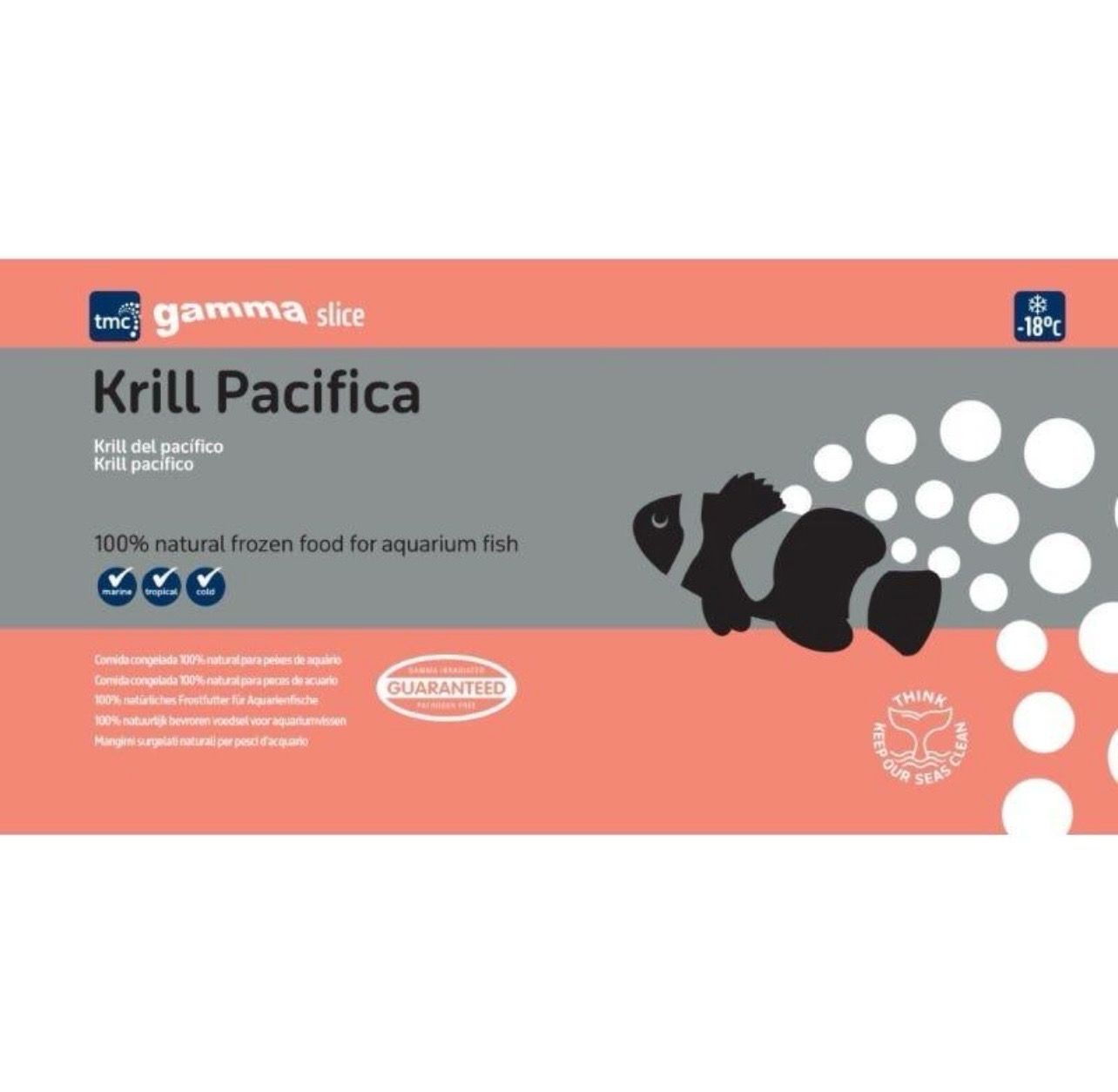 ? Gamma Krill del Pacífico Congelado – Pack 250 ml