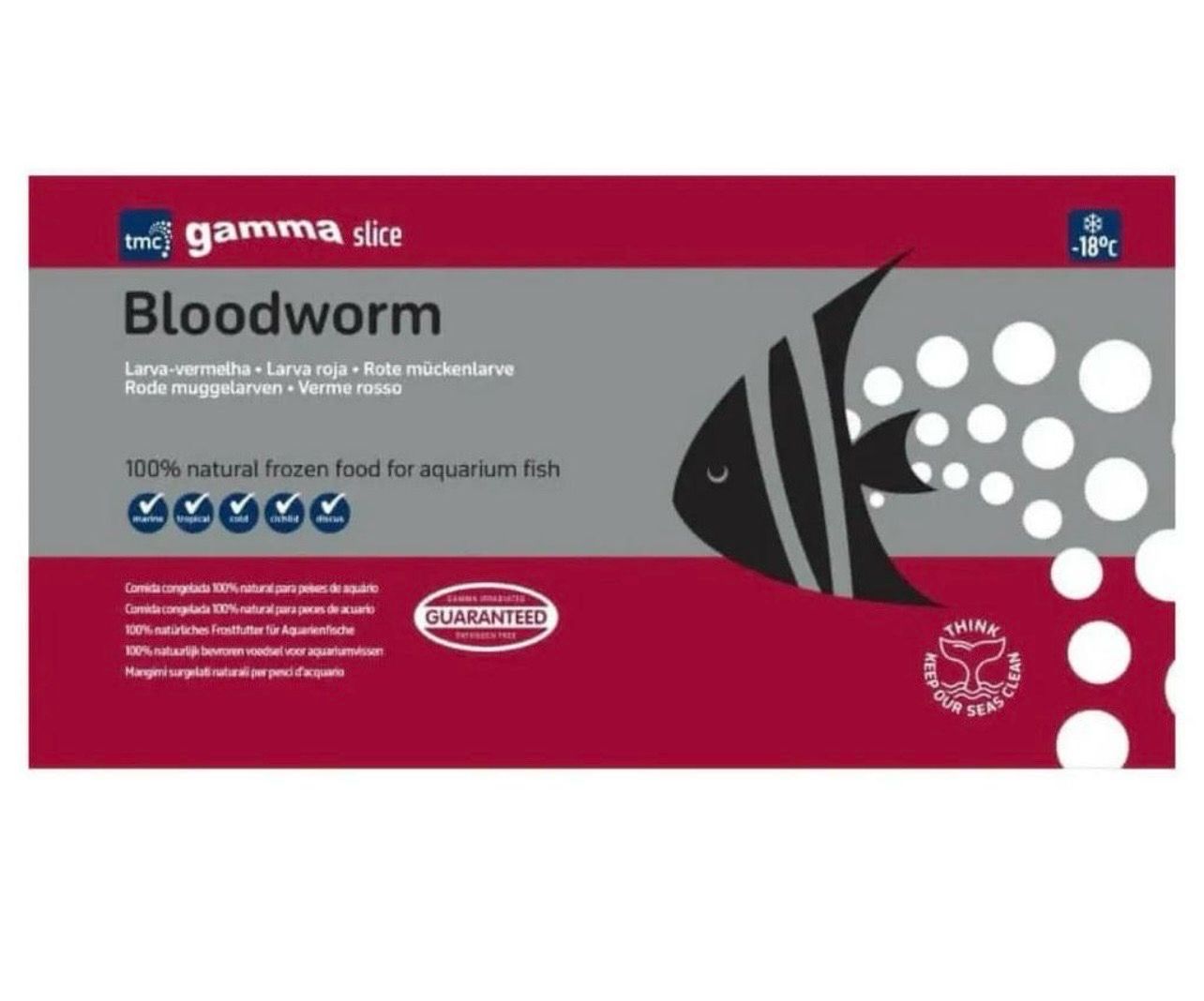 ? Gamma Larva Roja Congelada en Plancha – 250 g