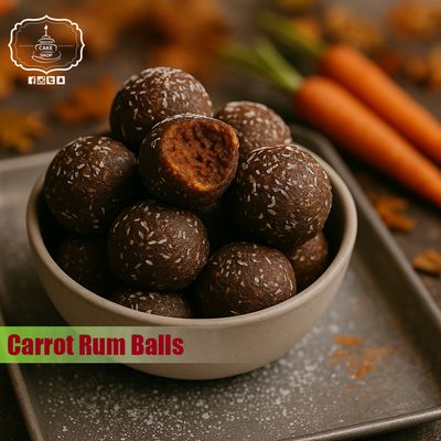 Carrot Fruit Rum Balls x 12