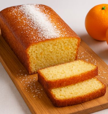 Orange, Almond &amp; Coconut Loaf