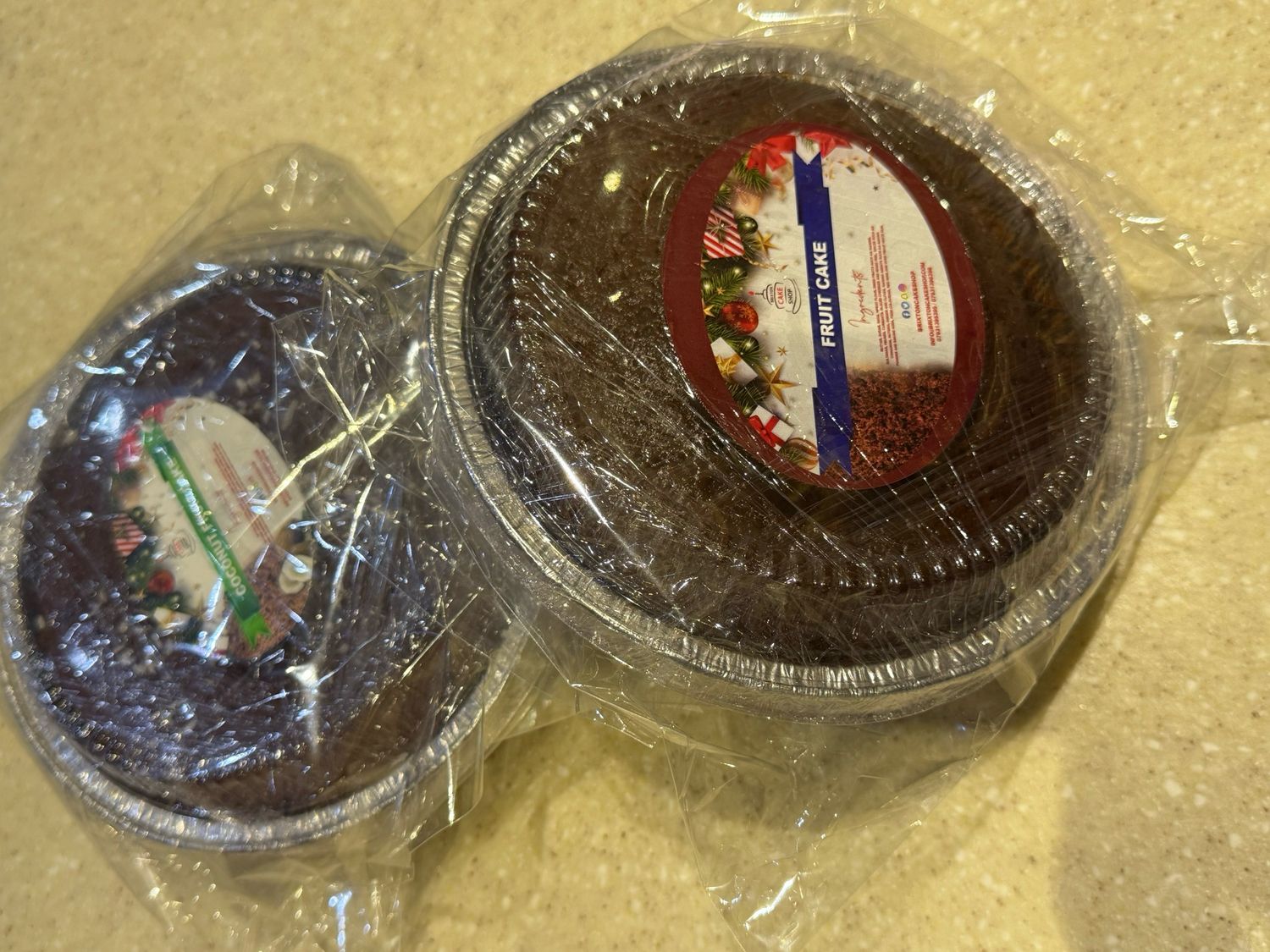 8 Inch Round Rum Fruit Cake