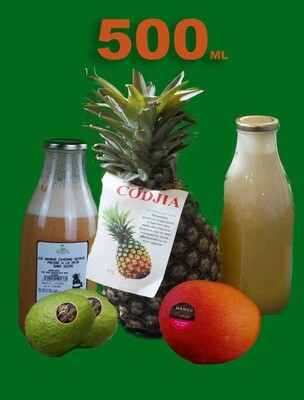 Jus d'Ananas 500 ml (+ajout d'autres fruits)