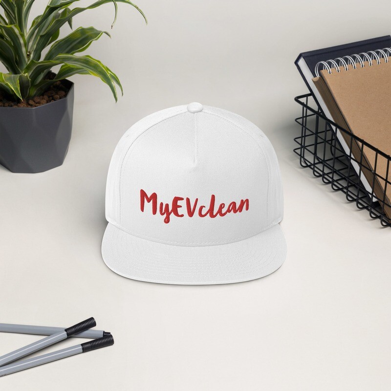 MyEVclean Flat Bill Cap
