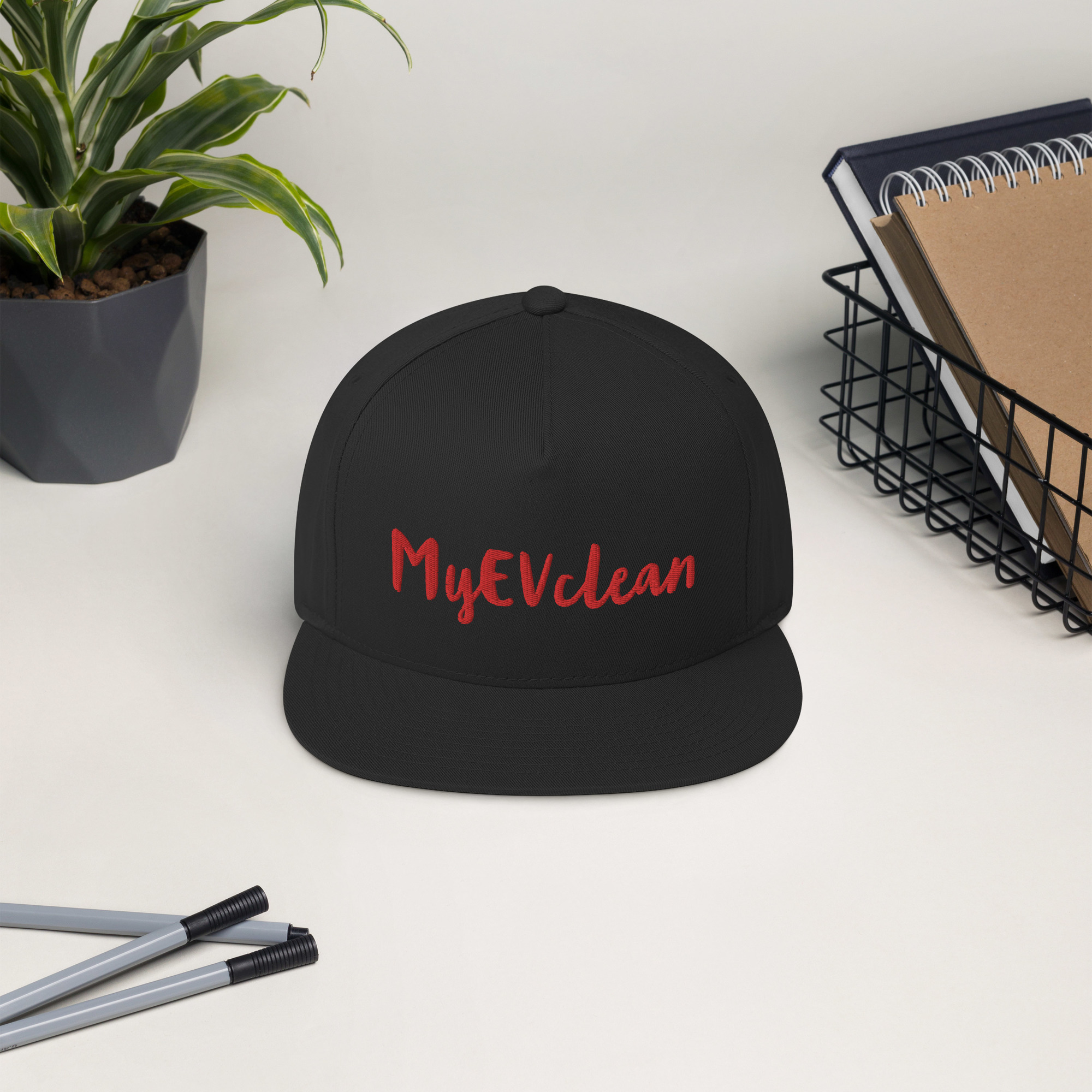MyEVclean Flat Bill Cap