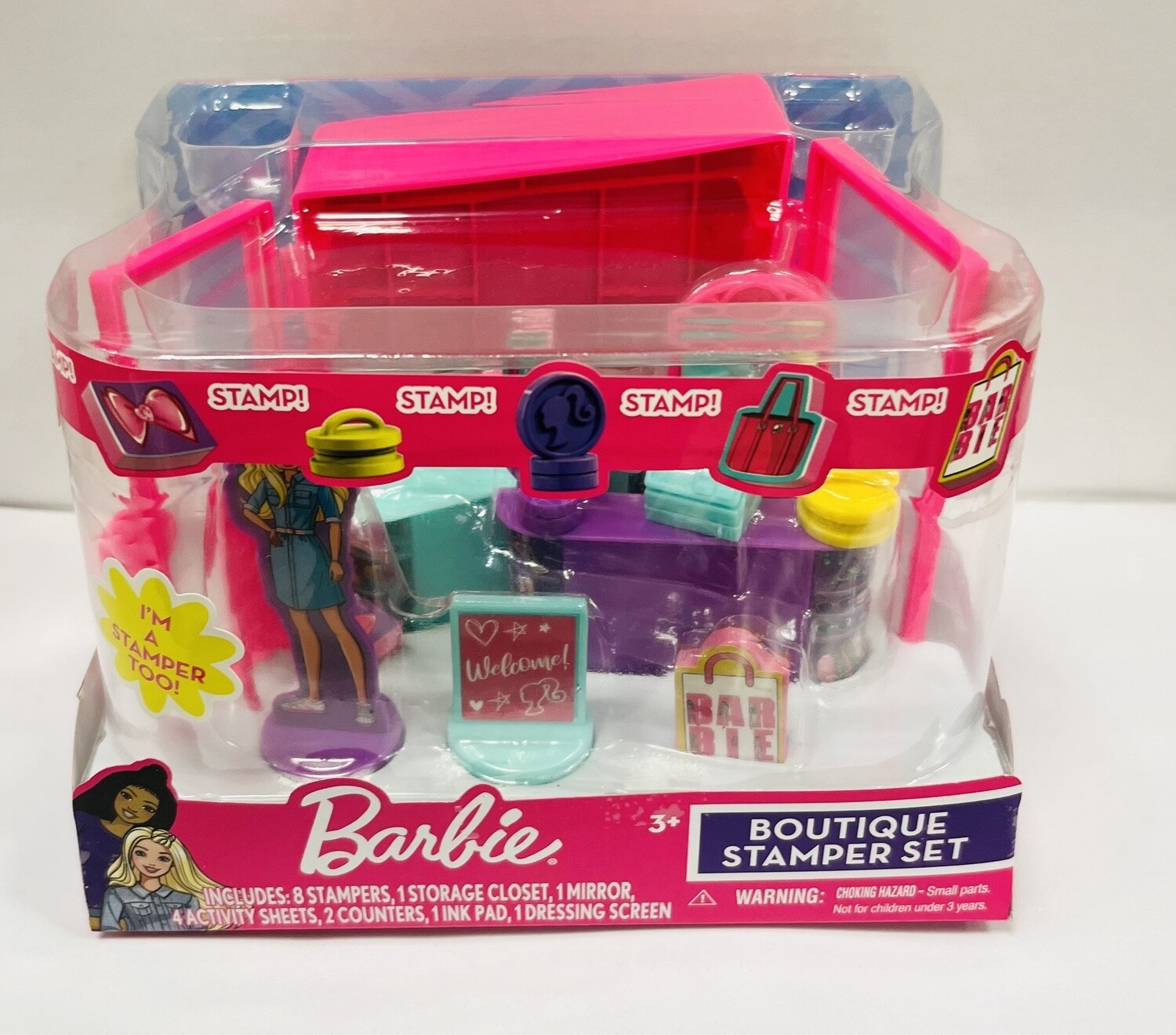Barbie Ages 3+ Boutique Stamp Set - 1 Each