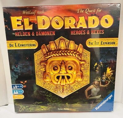 The Quest for El Dorado: Heroes &amp; Hexes Expansion