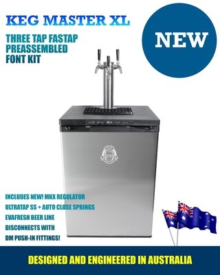 Kegerator KegMaster Series XL Triple Tap