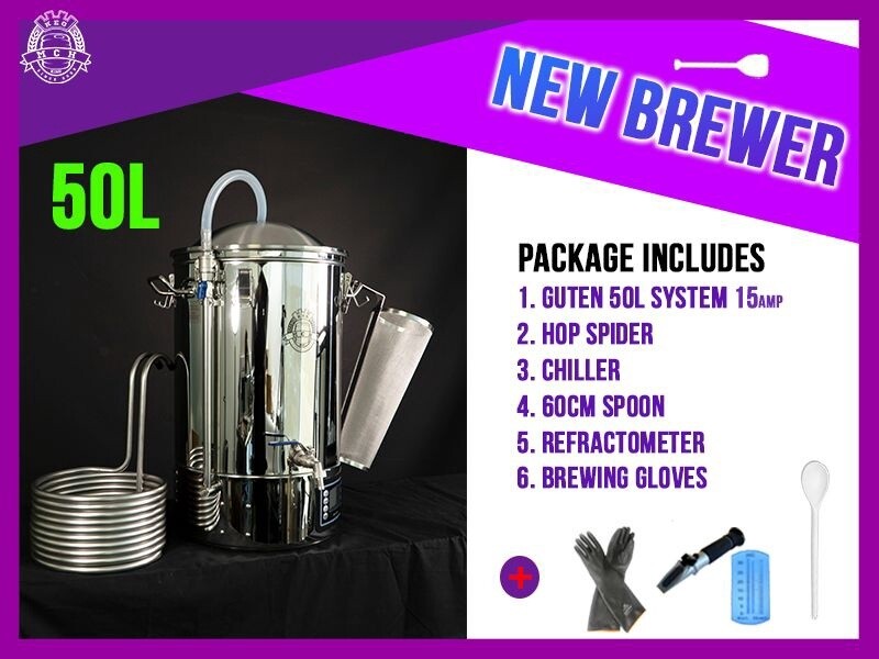 NEW BREWER- Guten 50L Package