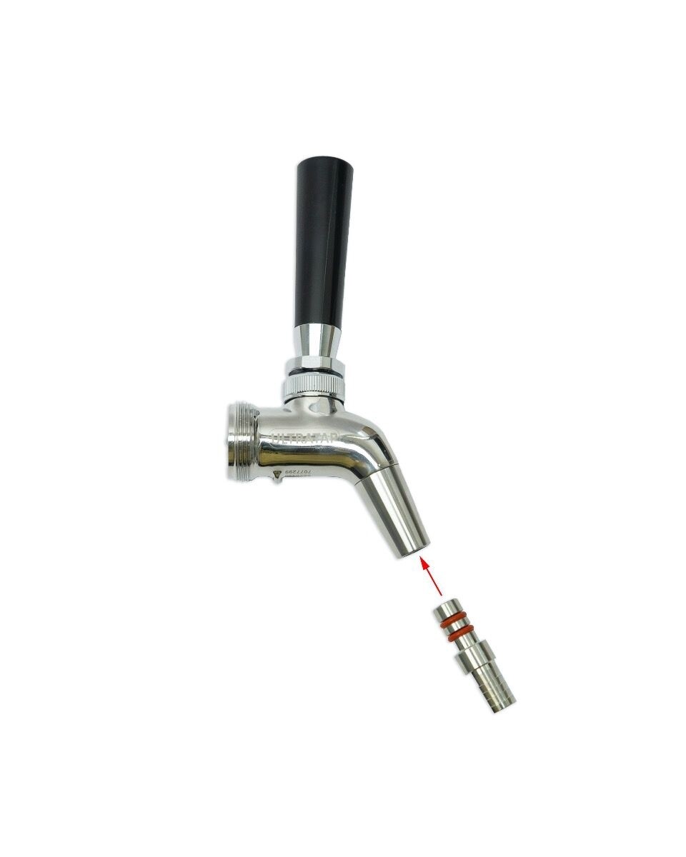 Ultratap - Growler filler Spout Push in