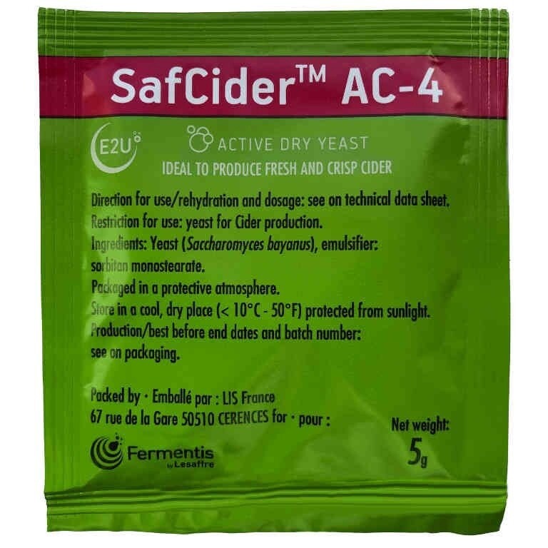 SafCider AC-4 (Crisp) x 5g