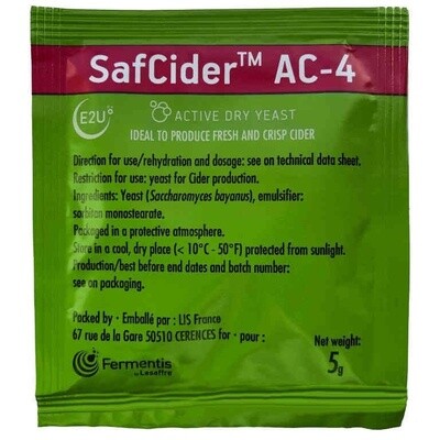 SafCider AC-4 (Crisp) x 5g