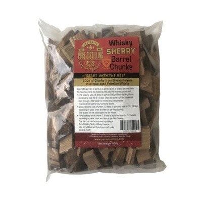 Barrel Chunk Whisk Sherry 500g