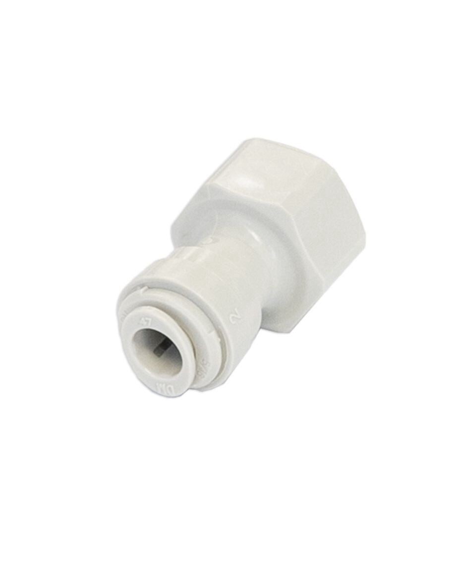 QUICK CONNECT PLASTIC FITTINGS-Female adaptor 5/16&quot;tube x 5/8 BSP(P) flat inside