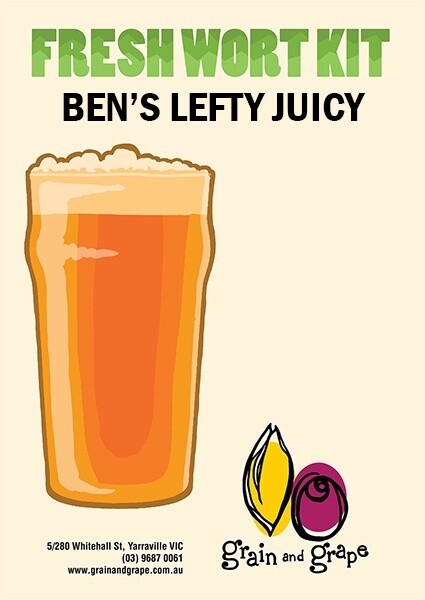 Fresh Wort Kit – Ben’s Lefty Juicy – New England IPA