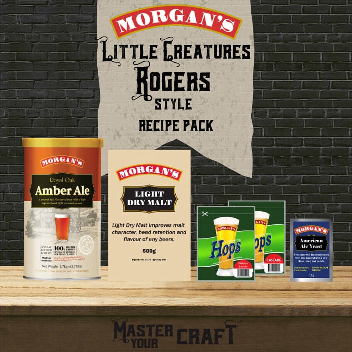 Morgan&#39;s Recipe Pack - Little Creatures Rogers Style