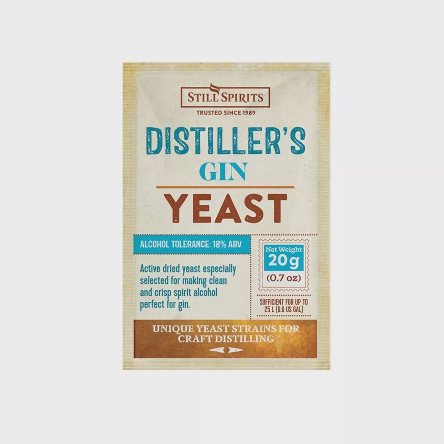 Still Spirits Distiller’s Yeast Gin 20g