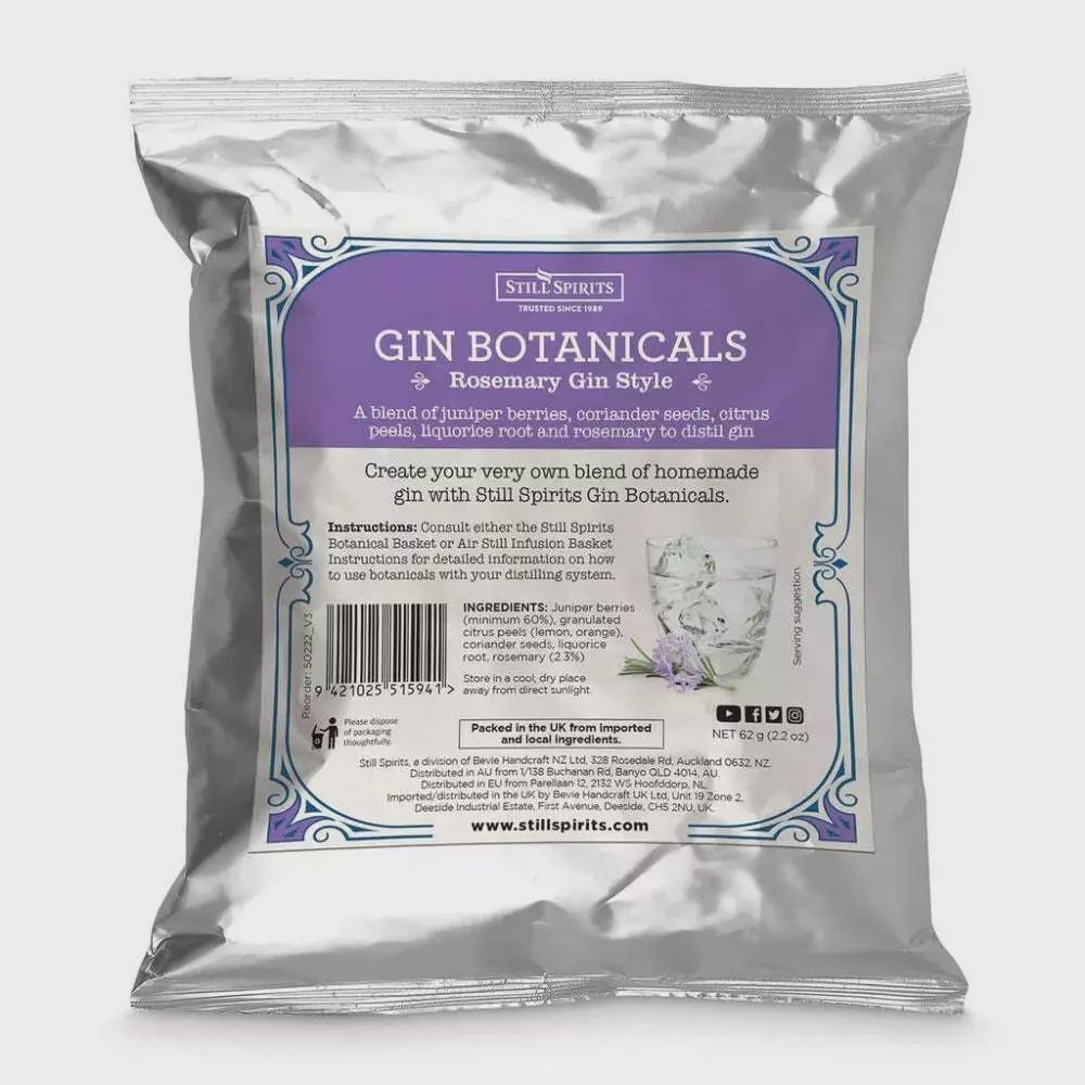 Still Spirits Gin Botanicals Rosemary Gin