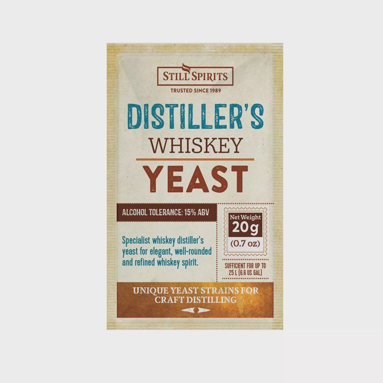 Still Spirits Distiller’s Yeast Whiskey 20g