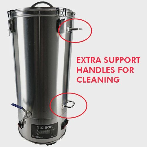 35L DigiBoil - 2400watt (1900w+500w) Digital 220-240V