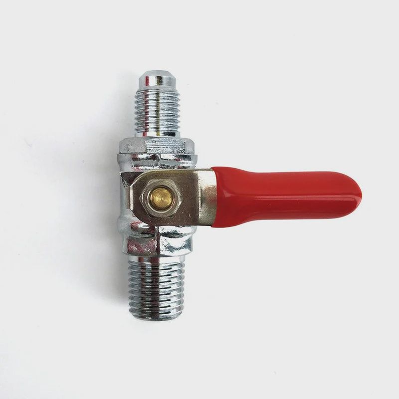 1/4 Inch NPT x MFL THREADED Ball Valve with Check Valve