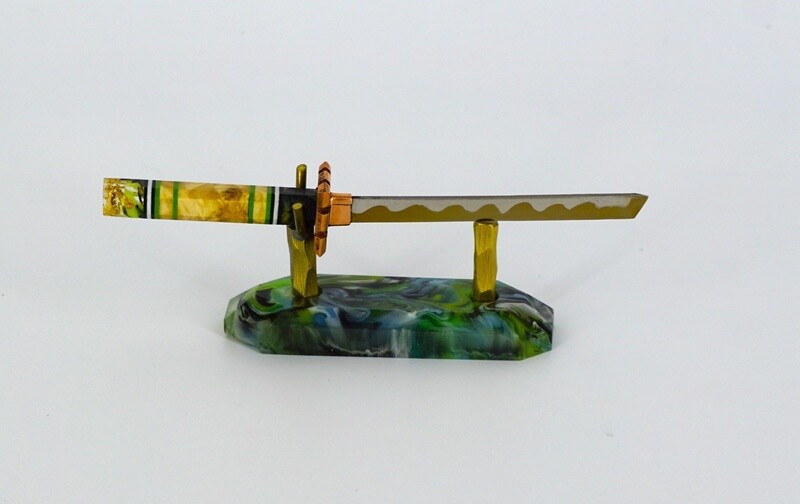 Fully Worked Sword with Stand #3