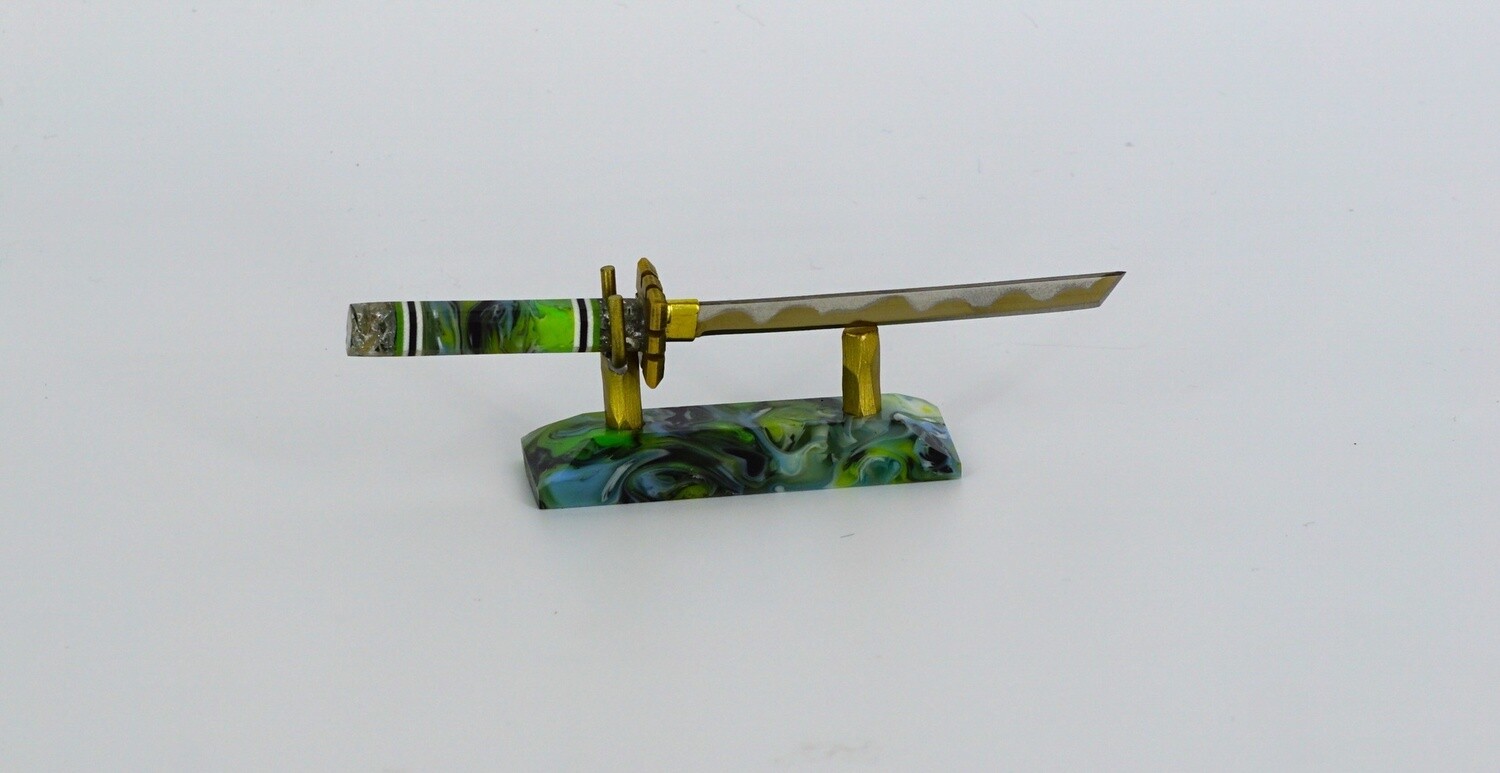 Fully Worked Sword with Stand #5