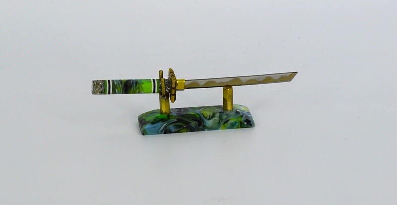 Fully Worked Sword with Stand #5