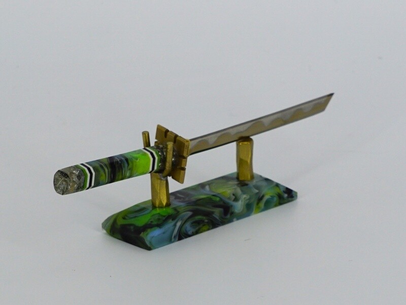 Fully Worked Sword with Stand #5