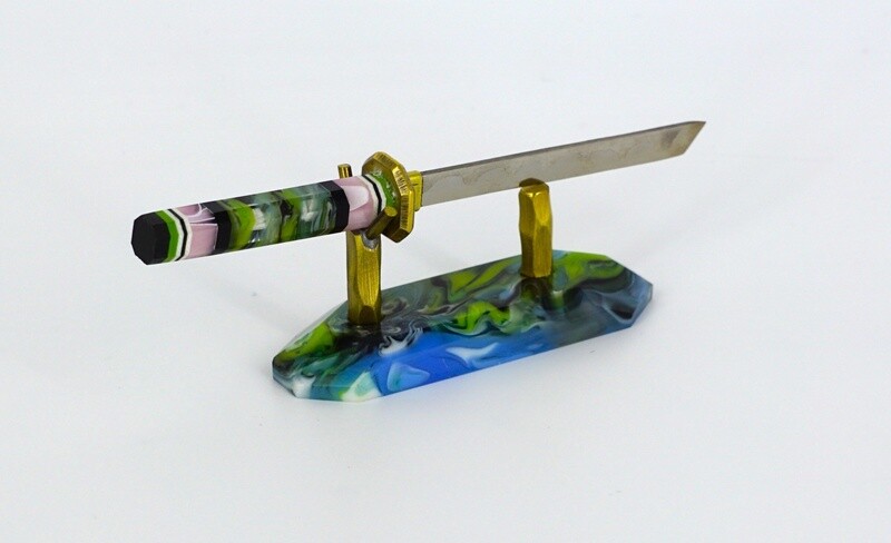 Fully Worked Sword with Stand #7